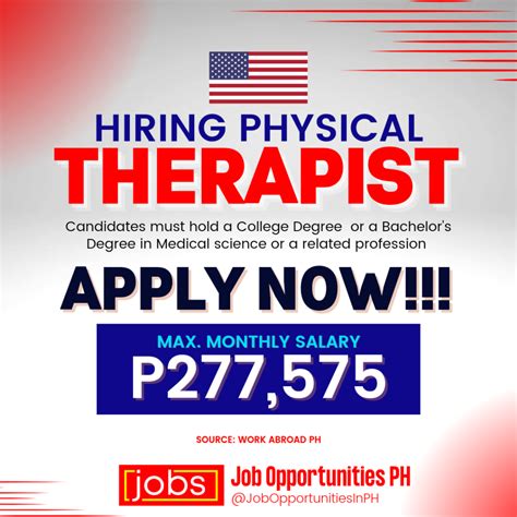physical therapist hiring abroad|WorkAbroad.ph .